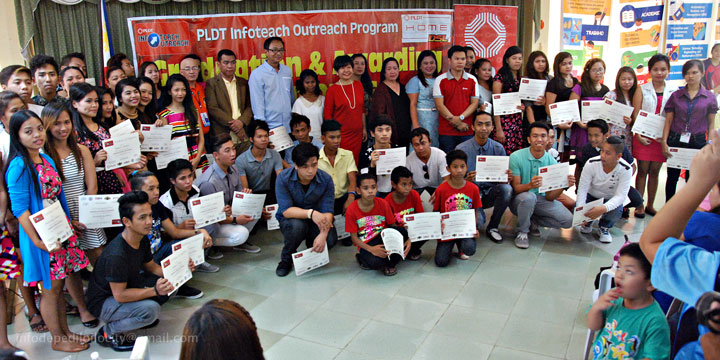 Iloilo City ALS students as PLDT InfoTeach training finishers: programs’ first